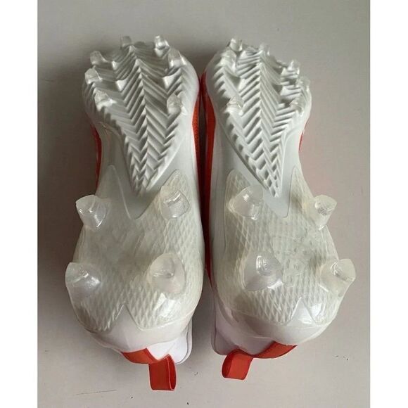 Adidas Adizero Football‎ Cleats Men’s Size 12 Orange White Shoes HP8748 NEW main image 4